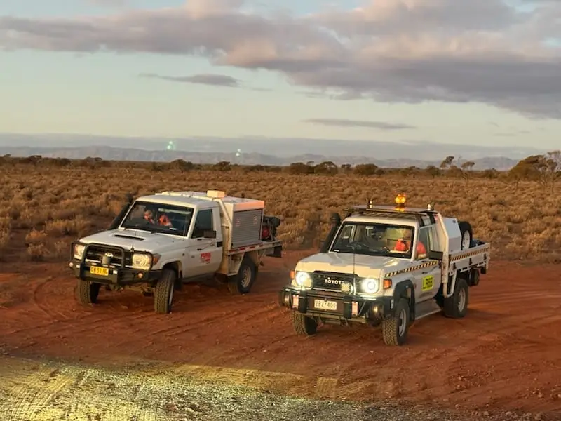 Strikers deployed in open, remote country.